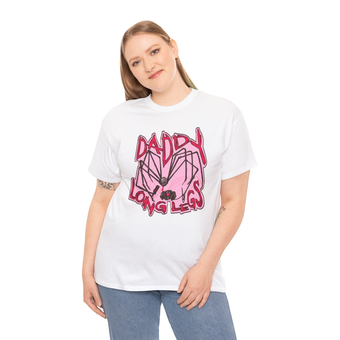 Daddy Long Legs Unisex Heavy Cotton Tee