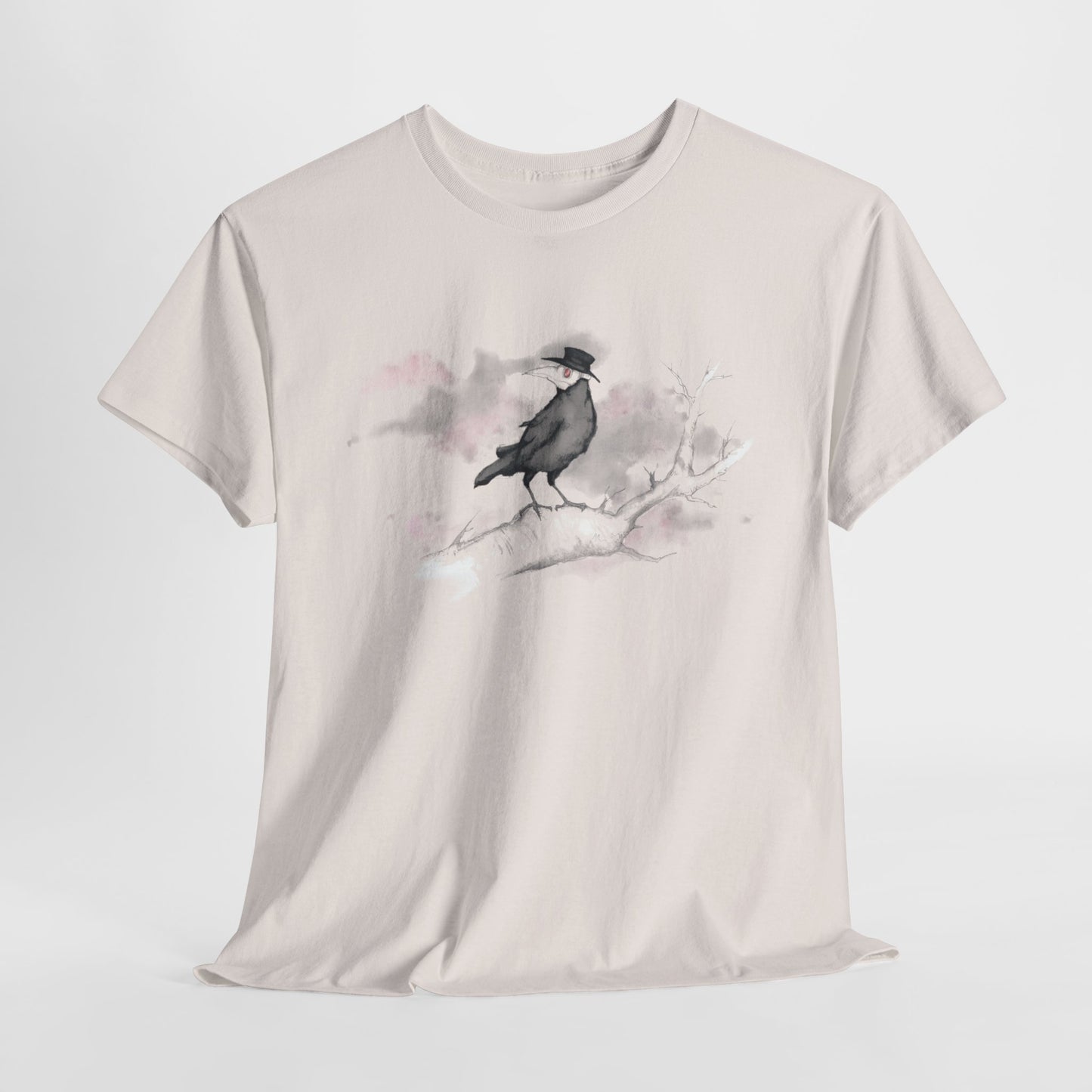 Plague Crow Unisex Heavy Cotton Tee