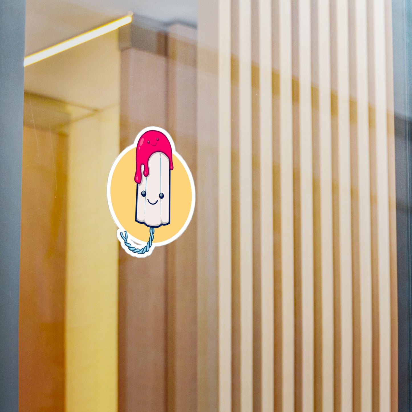 Happy Pain Kiss-Cut Vinyl Decal