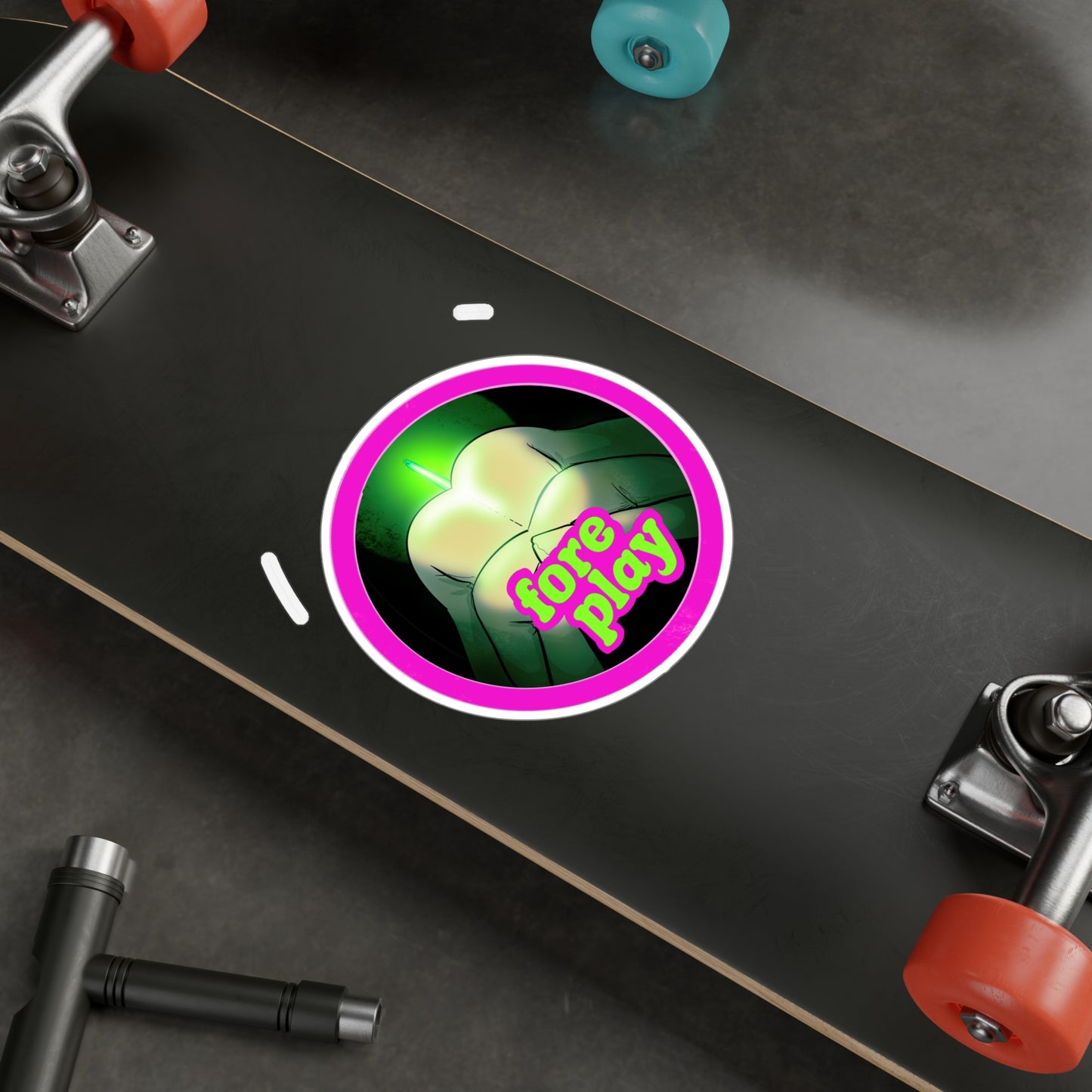 Foreplay 4 Kiss-Cut Vinyl Decal