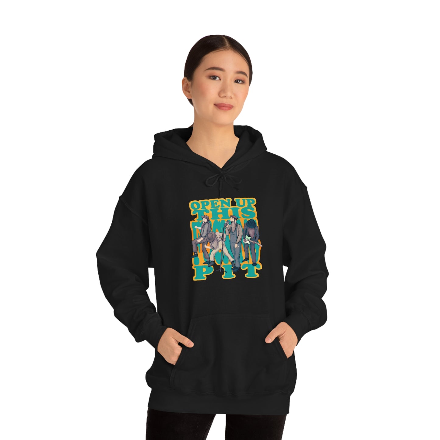 Soggy Metal Unisex Heavy Blend Hooded Sweatshirt