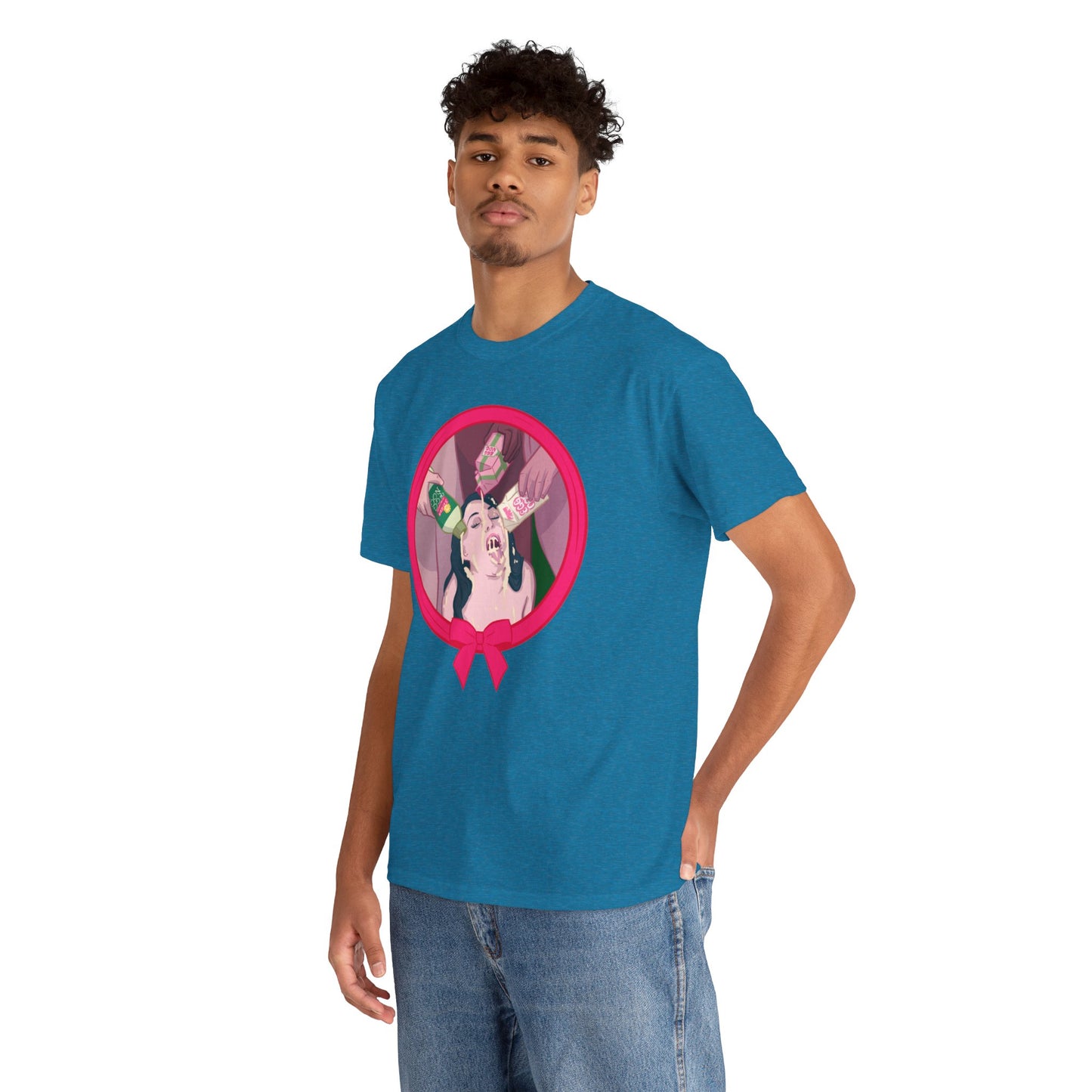 Cum All Ye Facial Unisex Heavy Cotton Tee