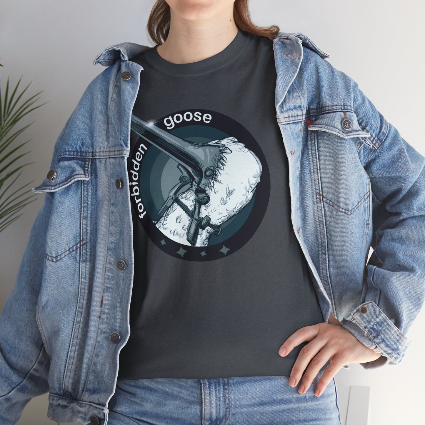 Forbidden Goose Unisex Heavy Cotton Tee