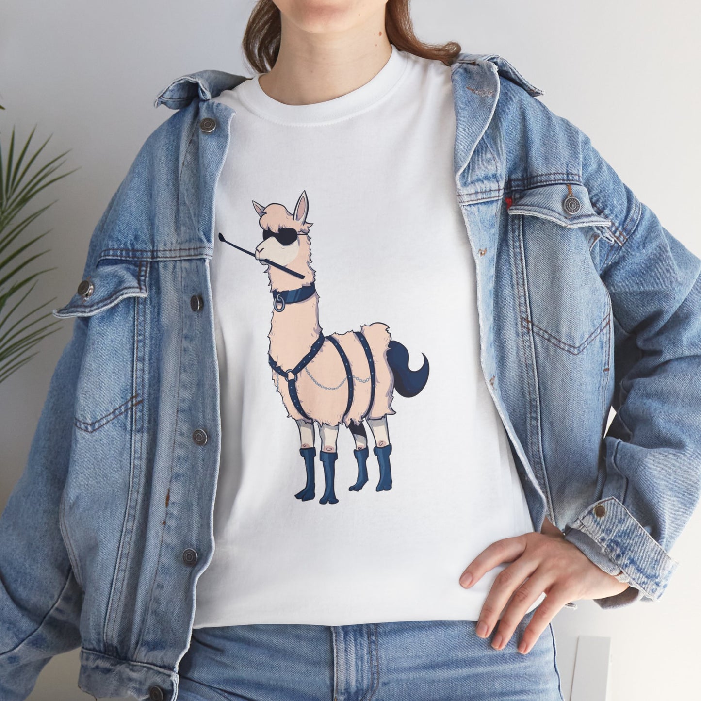 Party Llama Unisex Heavy Cotton Tee