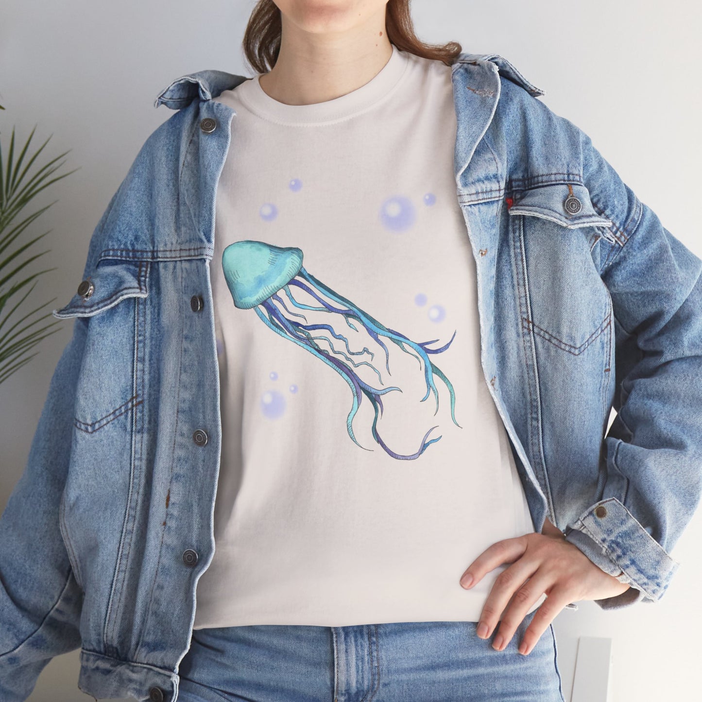 KY Jellyfish Unisex Heavy Cotton Tee