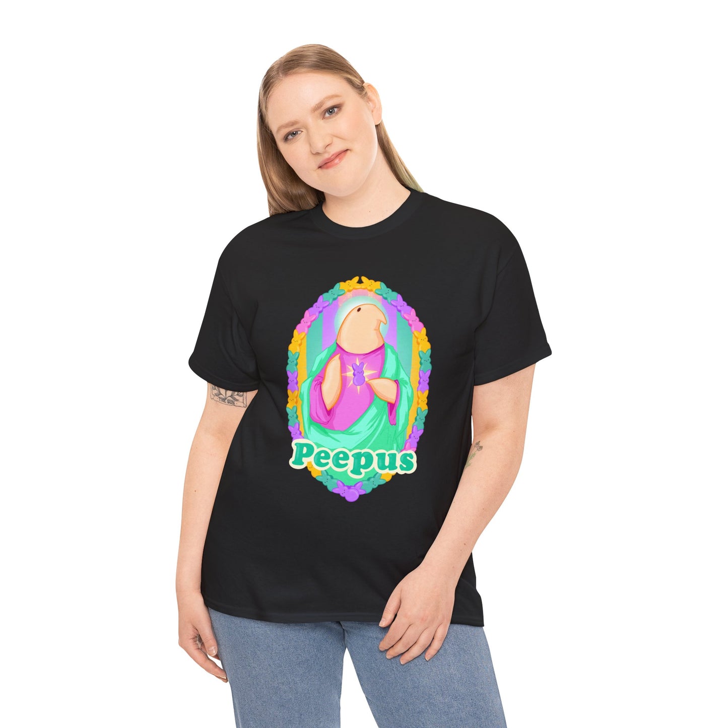 Peepus Unisex Heavy Cotton Tee