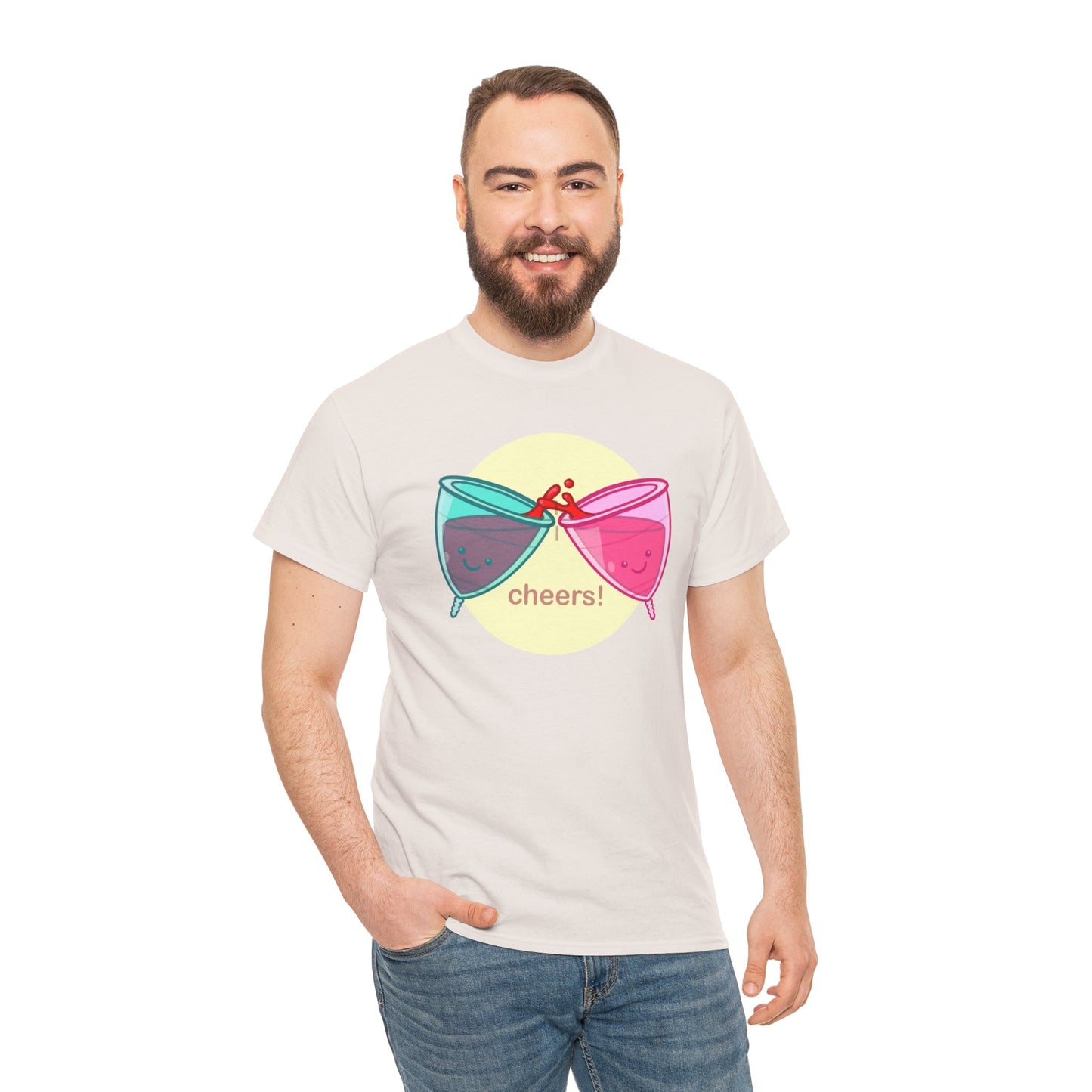 Cheers Unisex Heavy Cotton Tee