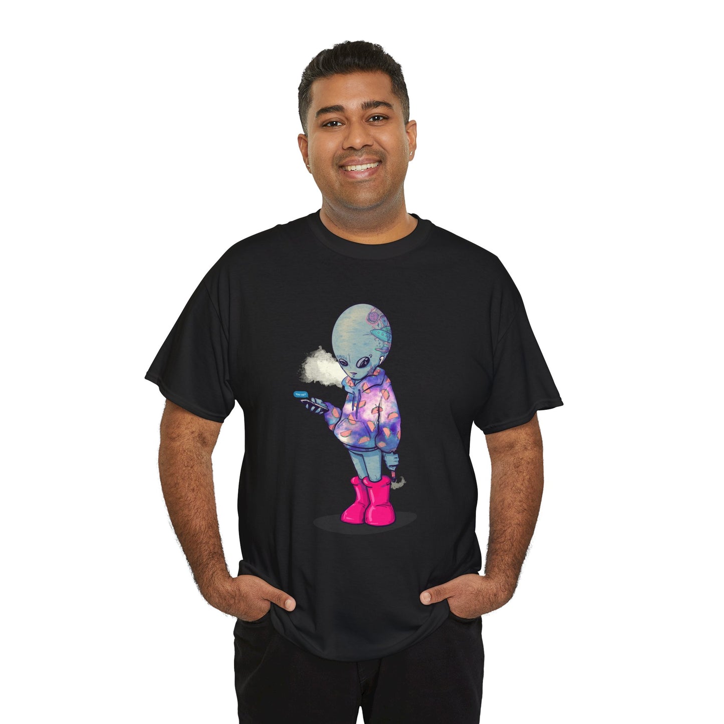 Earth Alien Unisex Heavy Cotton Tee