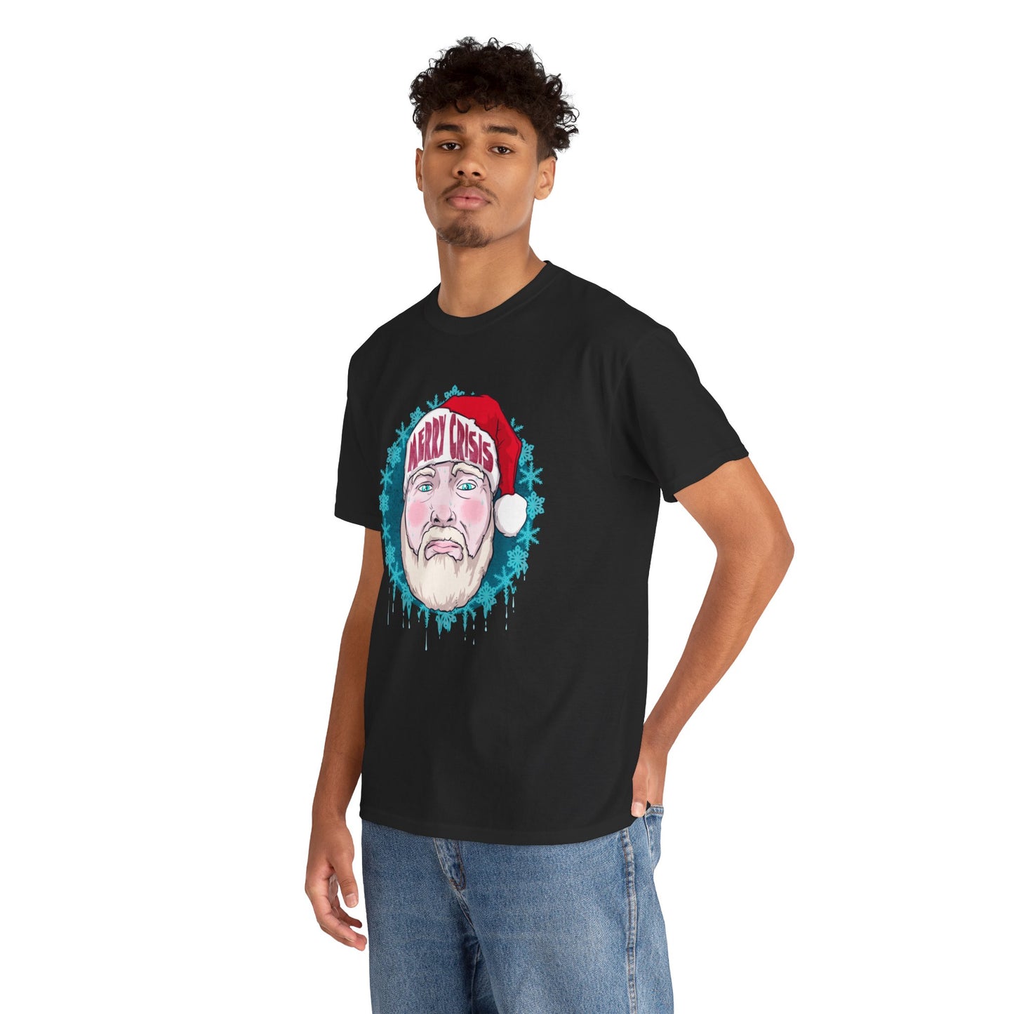 Merry Crisis Unisex Heavy Cotton Tee
