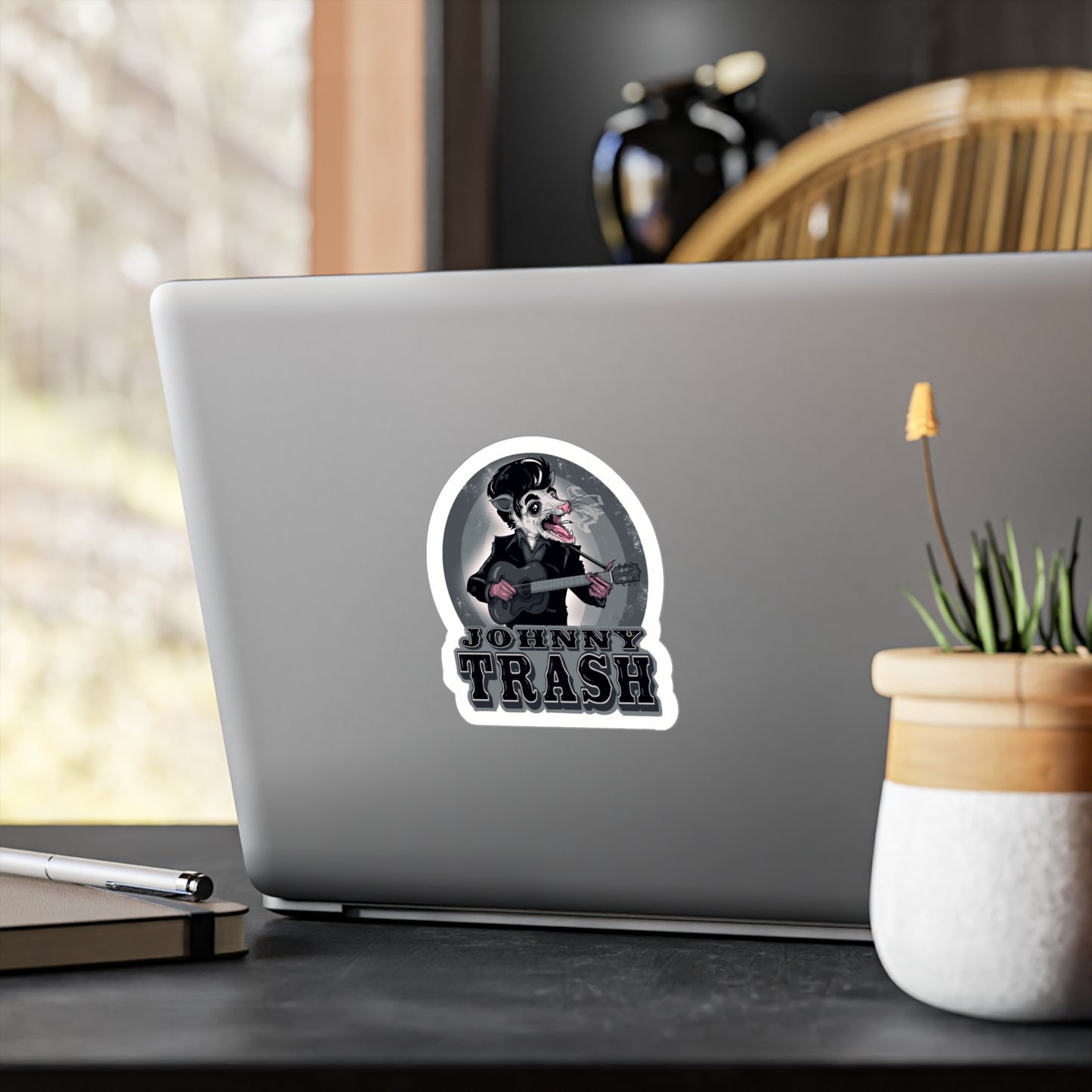 Johnny Trash Kiss-Cut Vinyl Decal