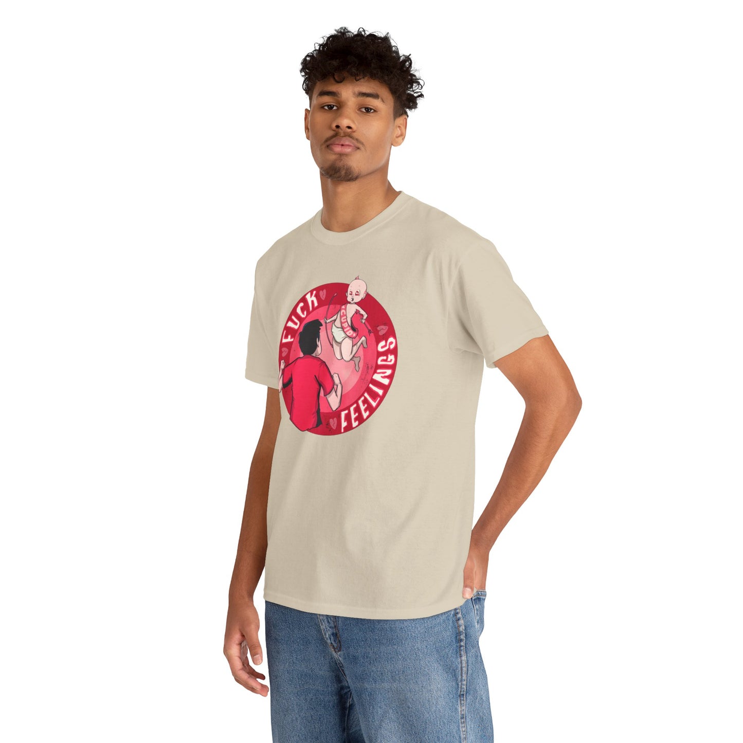 F Feelings Unisex Heavy Cotton Tee