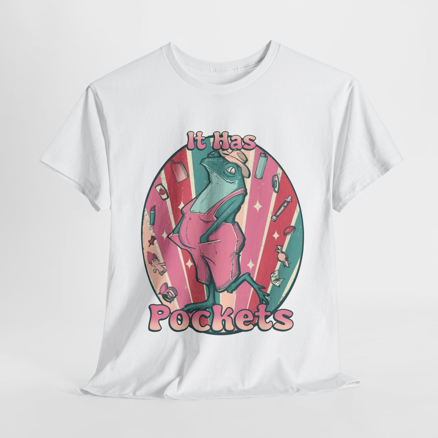It Has Pockets Unisex Heavy Cotton Tee