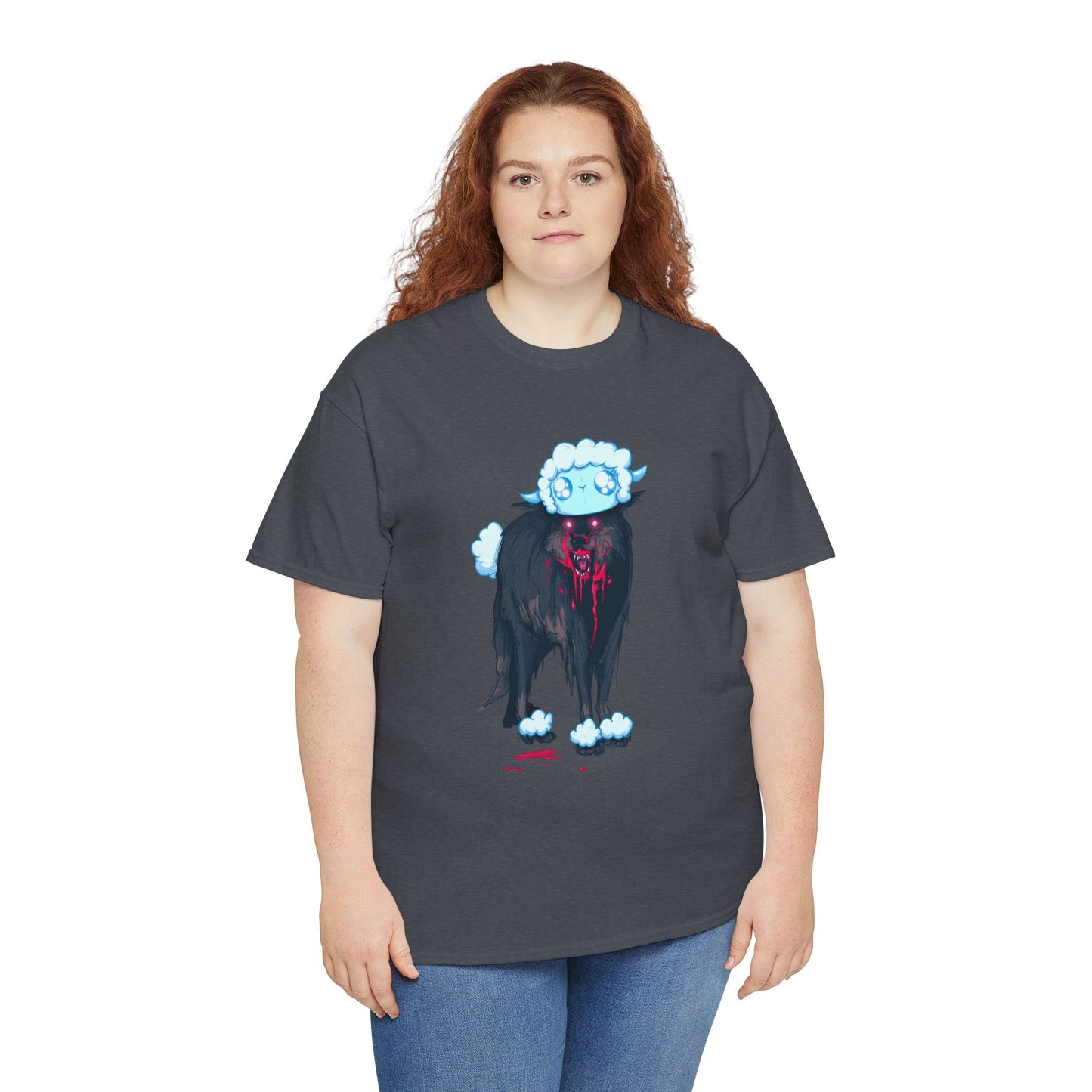 Wolf In Sheep's Clothing Unisex Heavy Cotton Tee