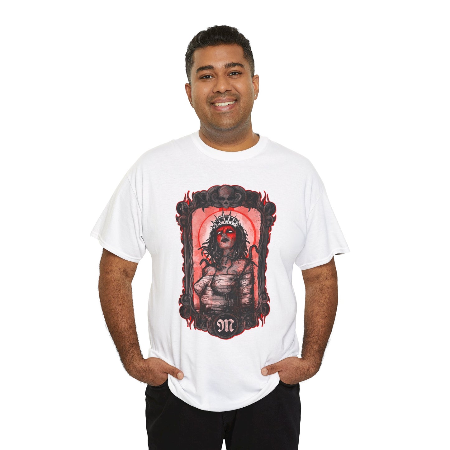 Queen Medusa Unisex Heavy Cotton Tee