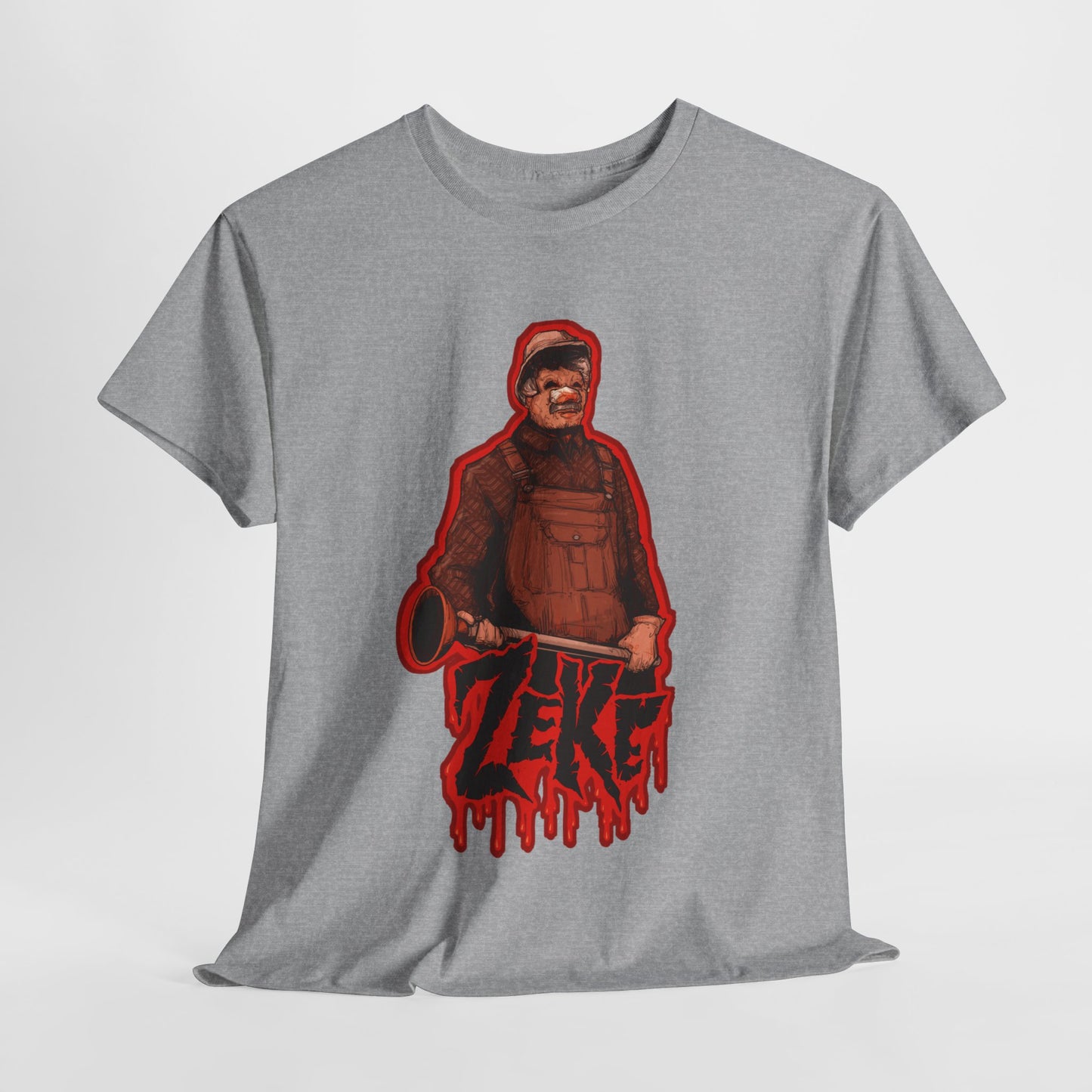 Zeke The Plumber Unisex Heavy Cotton Tee