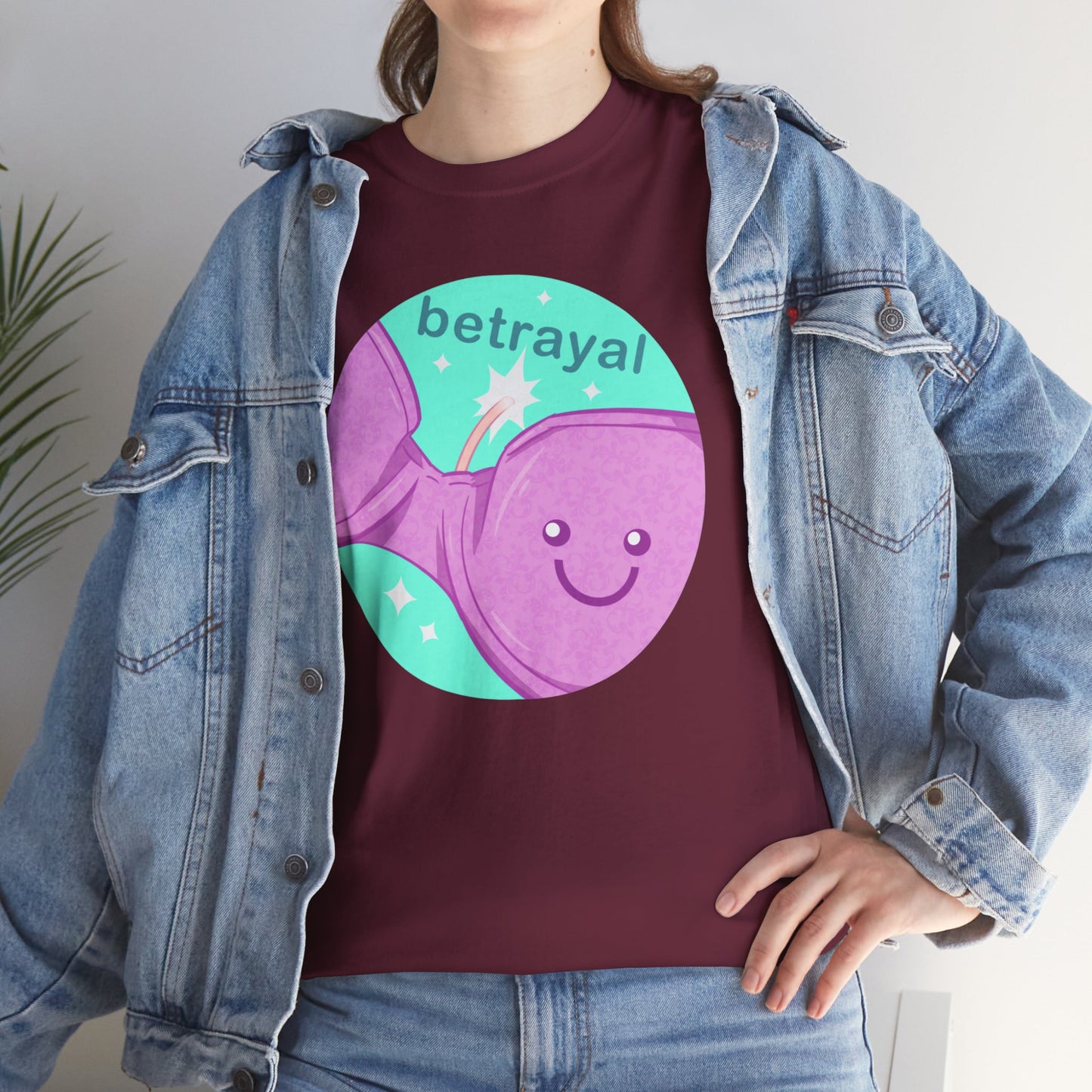 Bra Betrayal Unisex Heavy Cotton Tee