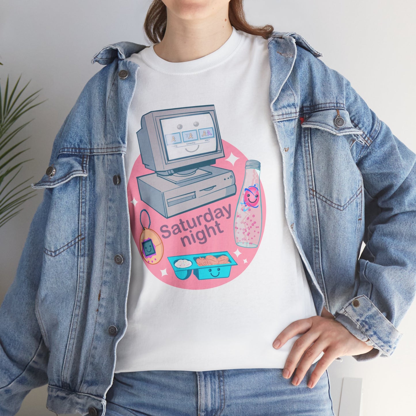 Saturday Night Unisex Heavy Cotton Tee