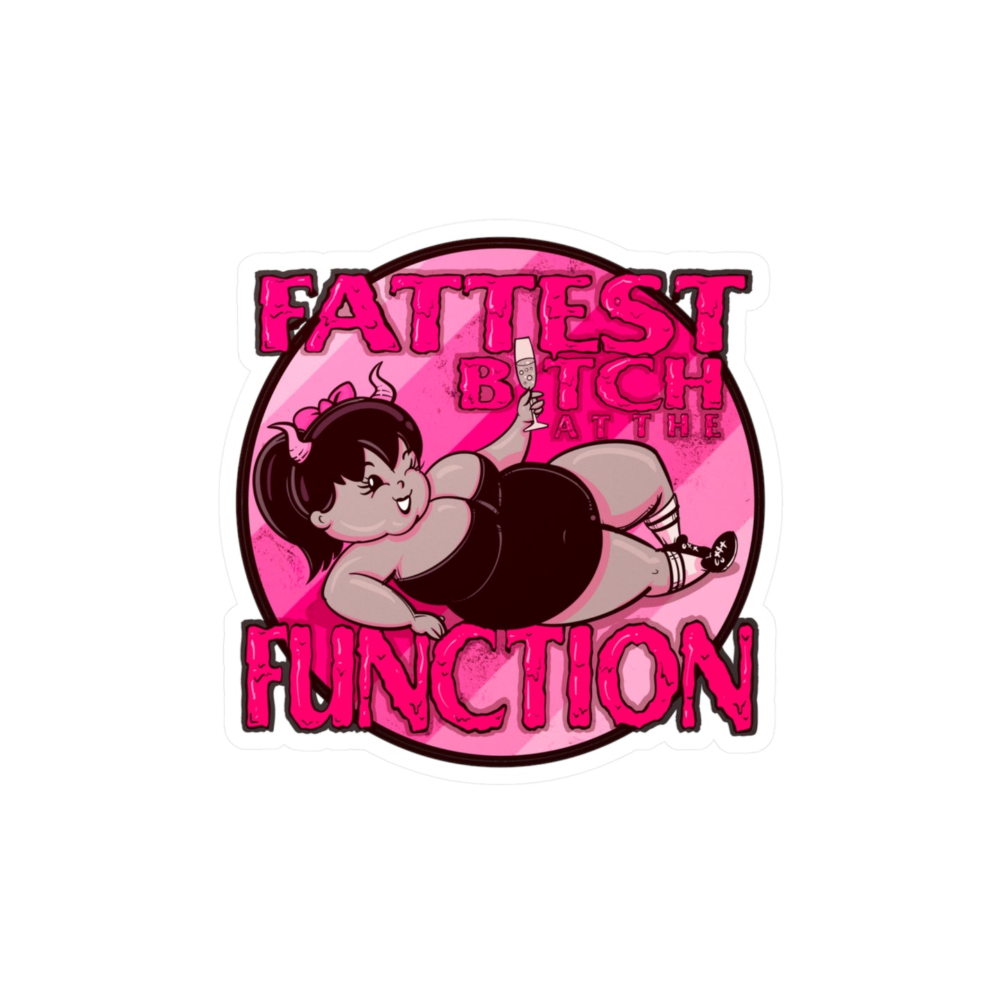 Party Girl Kiss-Cut Vinyl Decal
