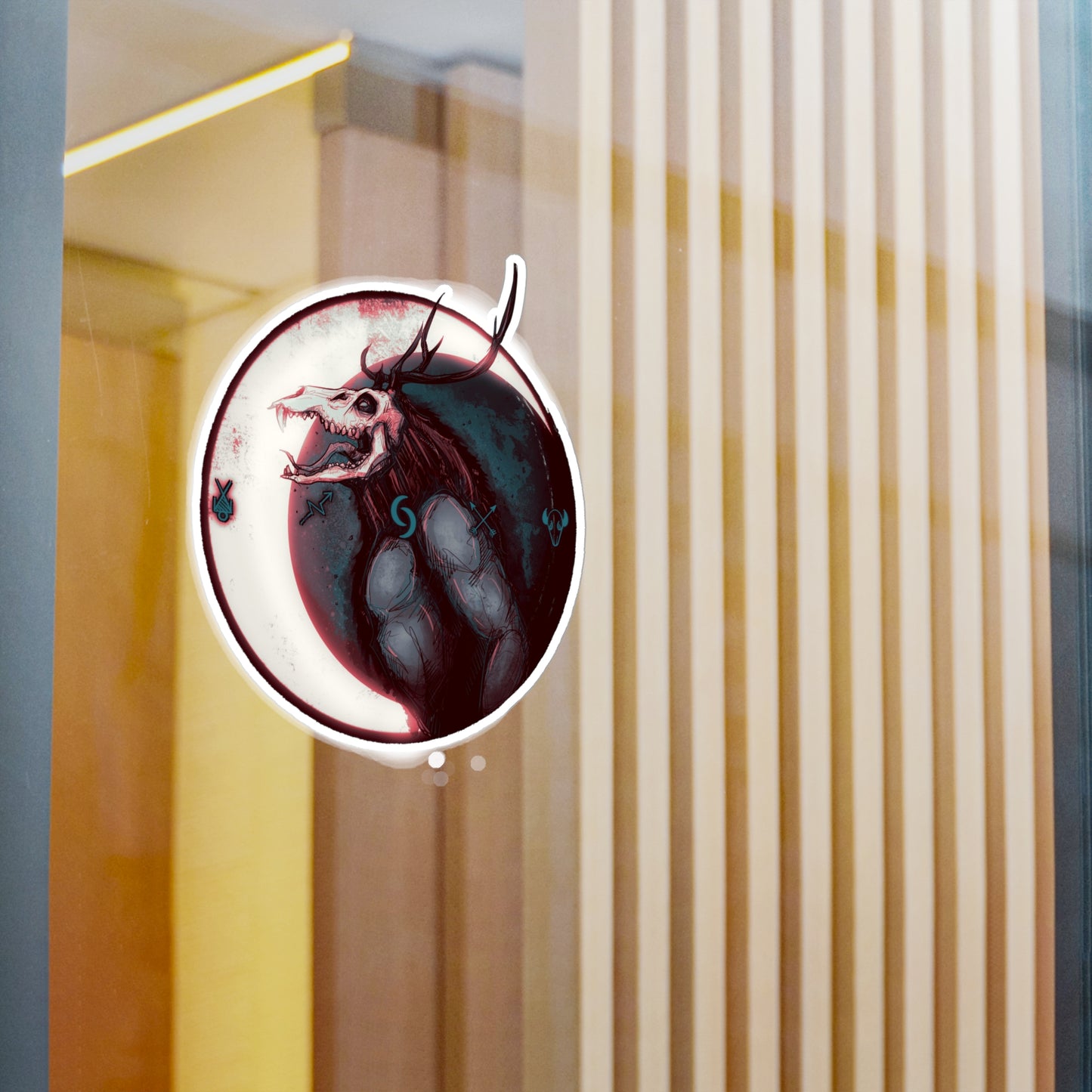 The Wendigo Kiss-Cut Vinyl Decal