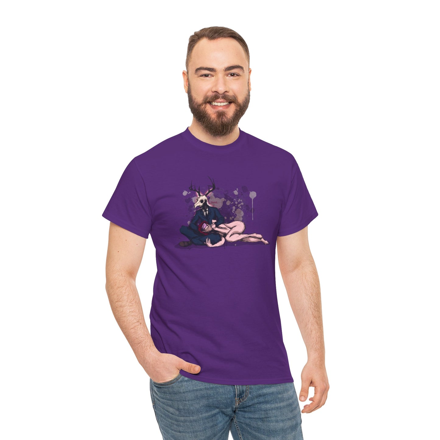 Deer Daddy Series 1: Shh Unisex Heavy Cotton Tee