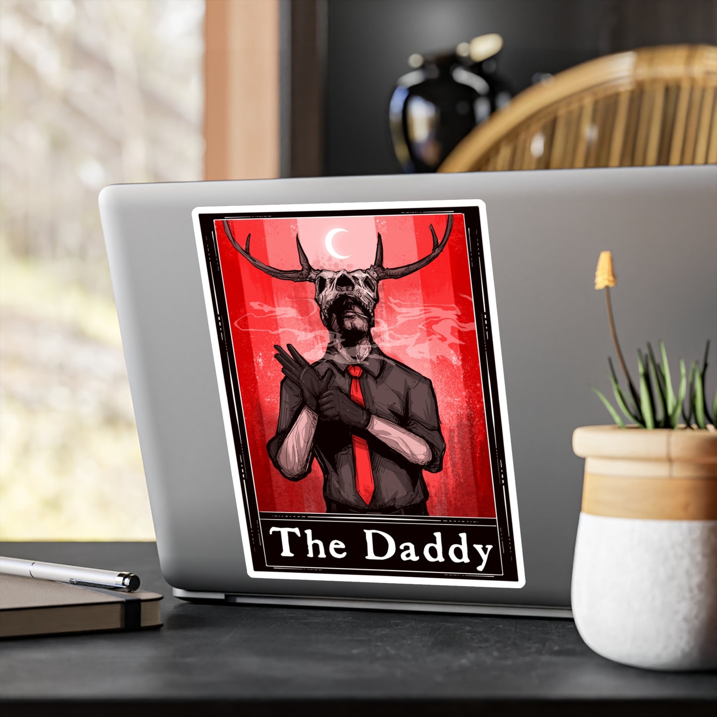 The Daddy Tarot Kiss-Cut Vinyl Decal