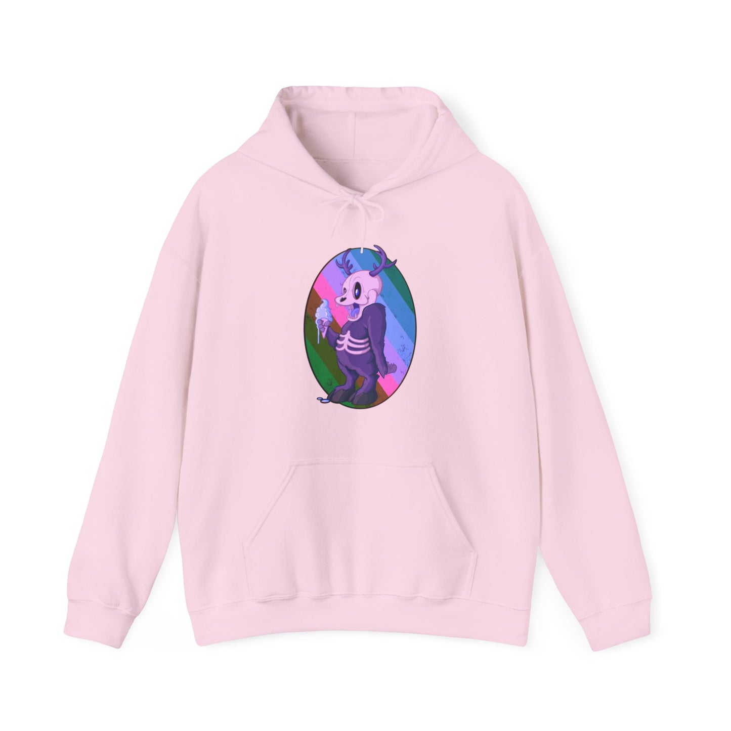 Monster Ice Cream Unisex Heavy Blend Hooded Sweatshirt
