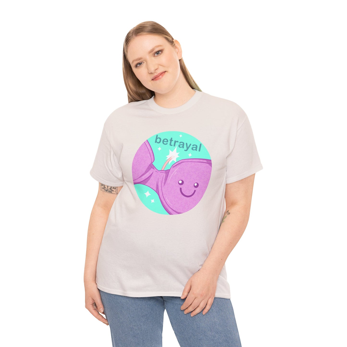 Bra Betrayal Unisex Heavy Cotton Tee