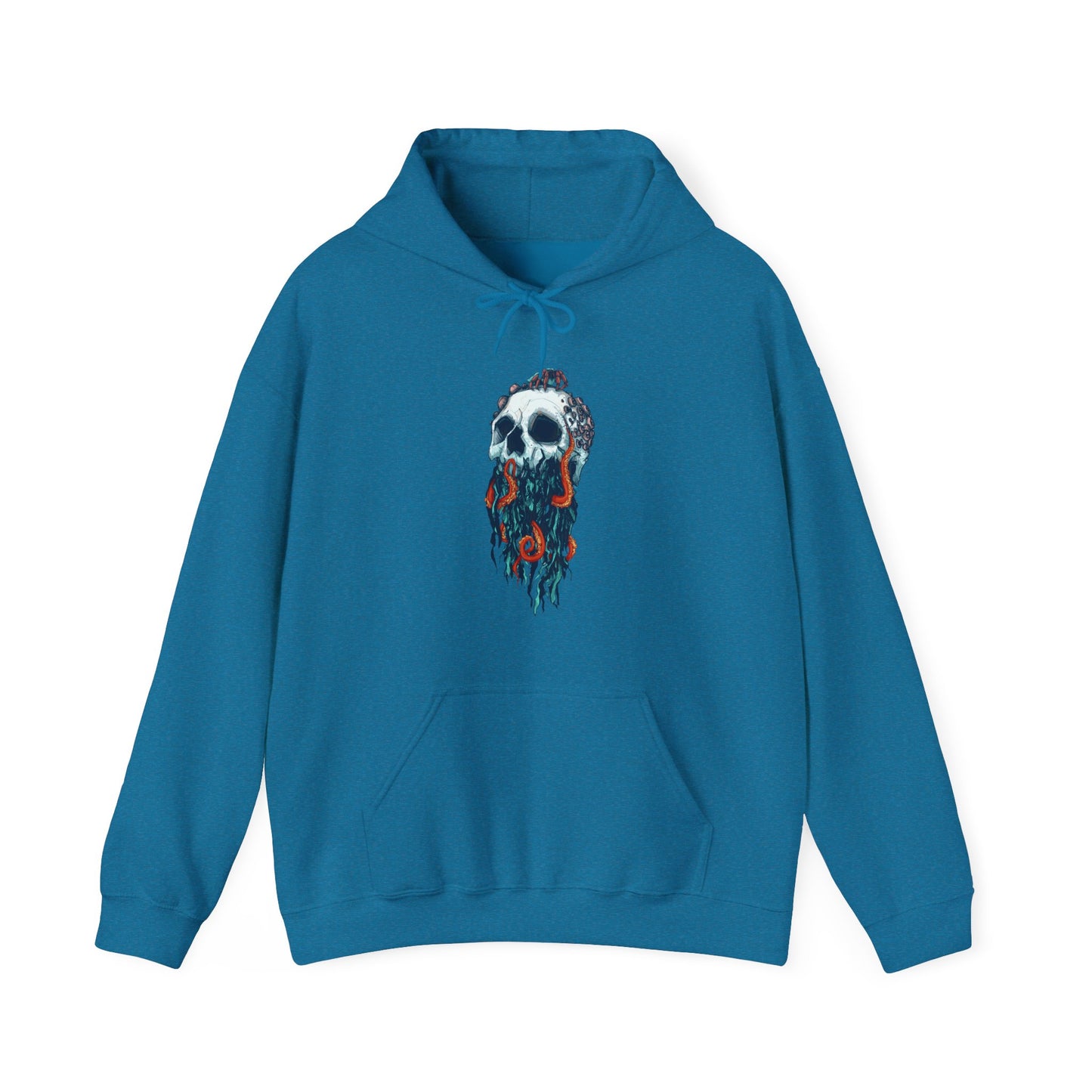 Elemental Skull Ocean Unisex Heavy Blend Hooded Sweatshirt