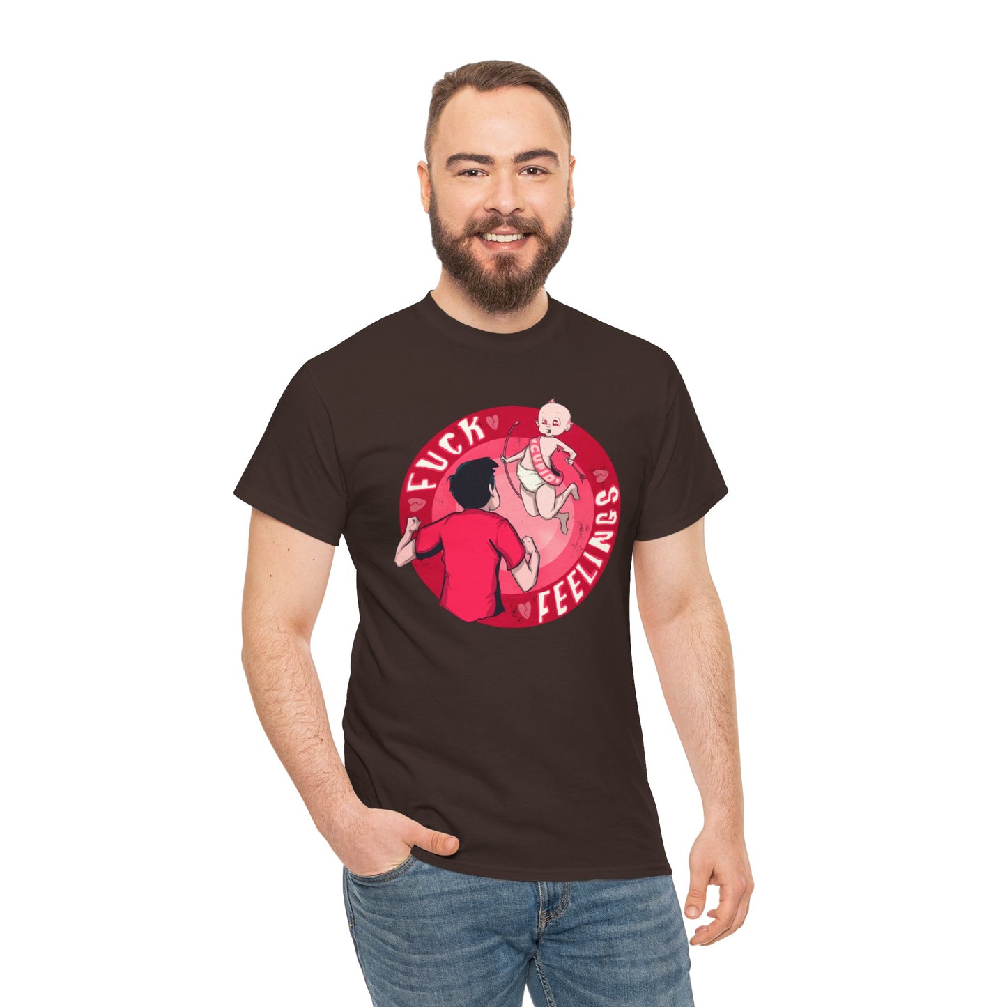 F Feelings Unisex Heavy Cotton Tee
