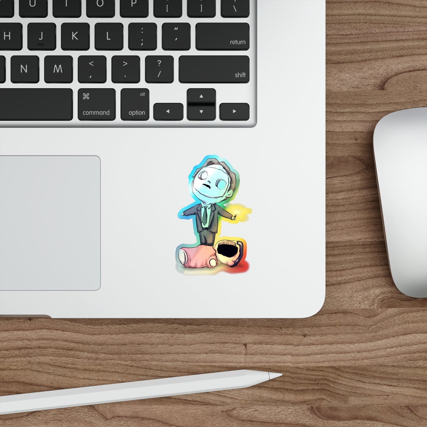 First Aid Fail Holographic Die-cut Stickers