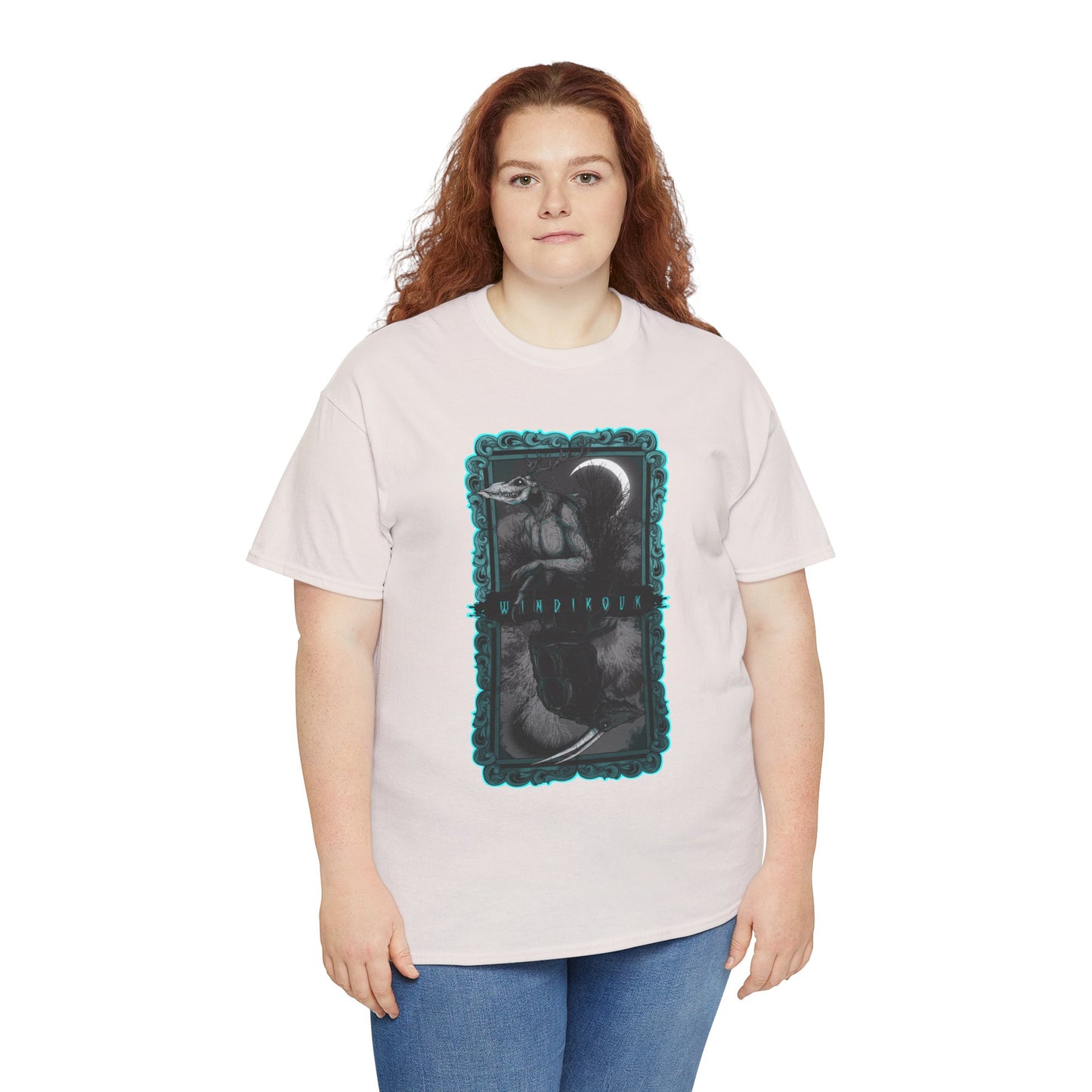 As Above So Below Wendigo Unisex Heavy Cotton Tee