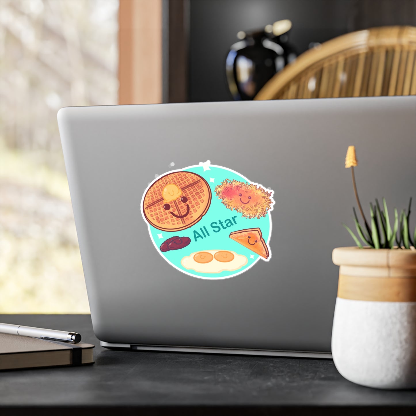 All Star Breakfast Kiss-Cut Vinyl Decal