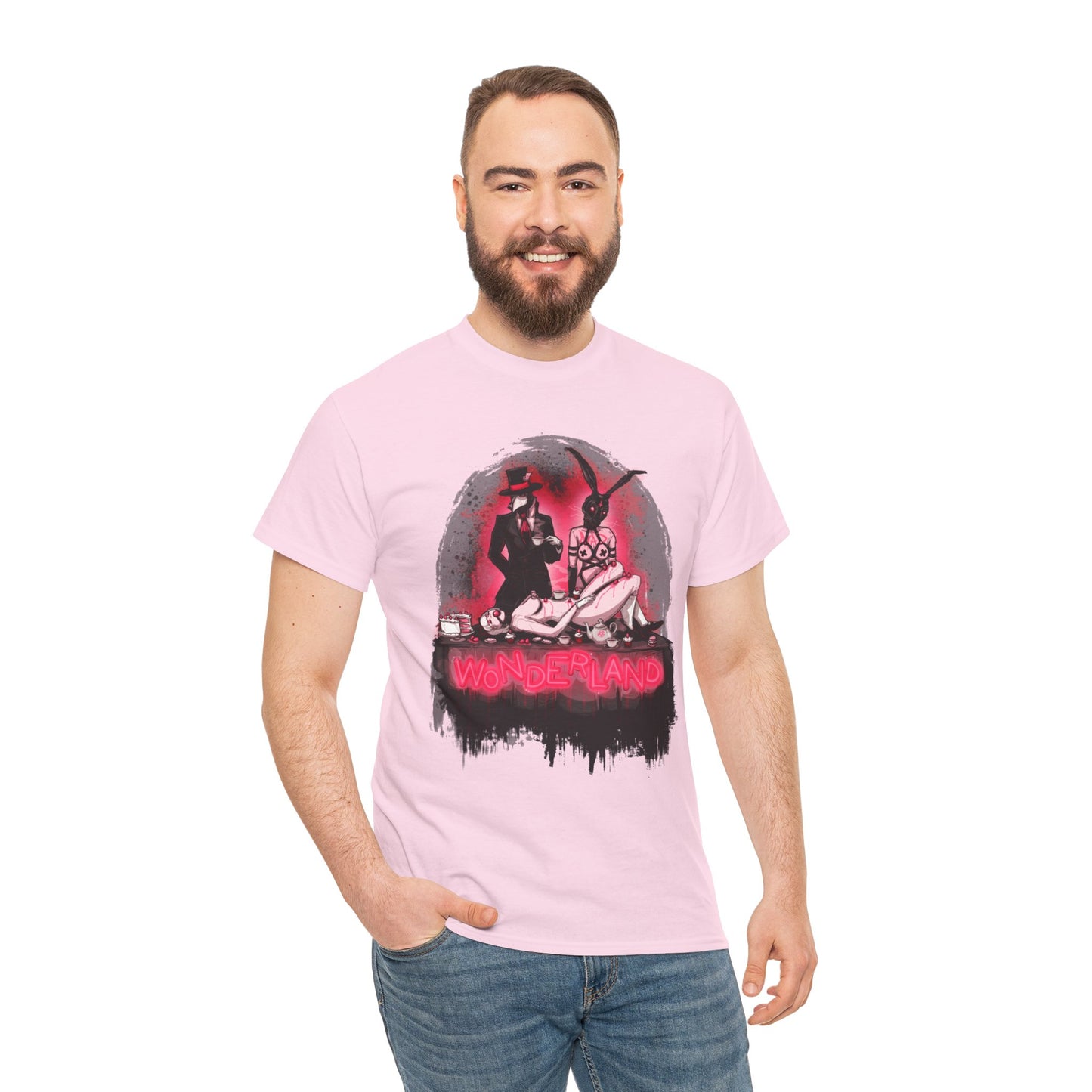 Wonderland Unisex Heavy Cotton Tee