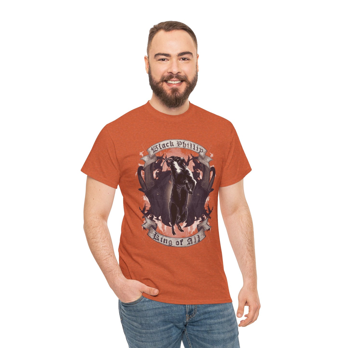 Black Phillip Unisex Heavy Cotton Tee