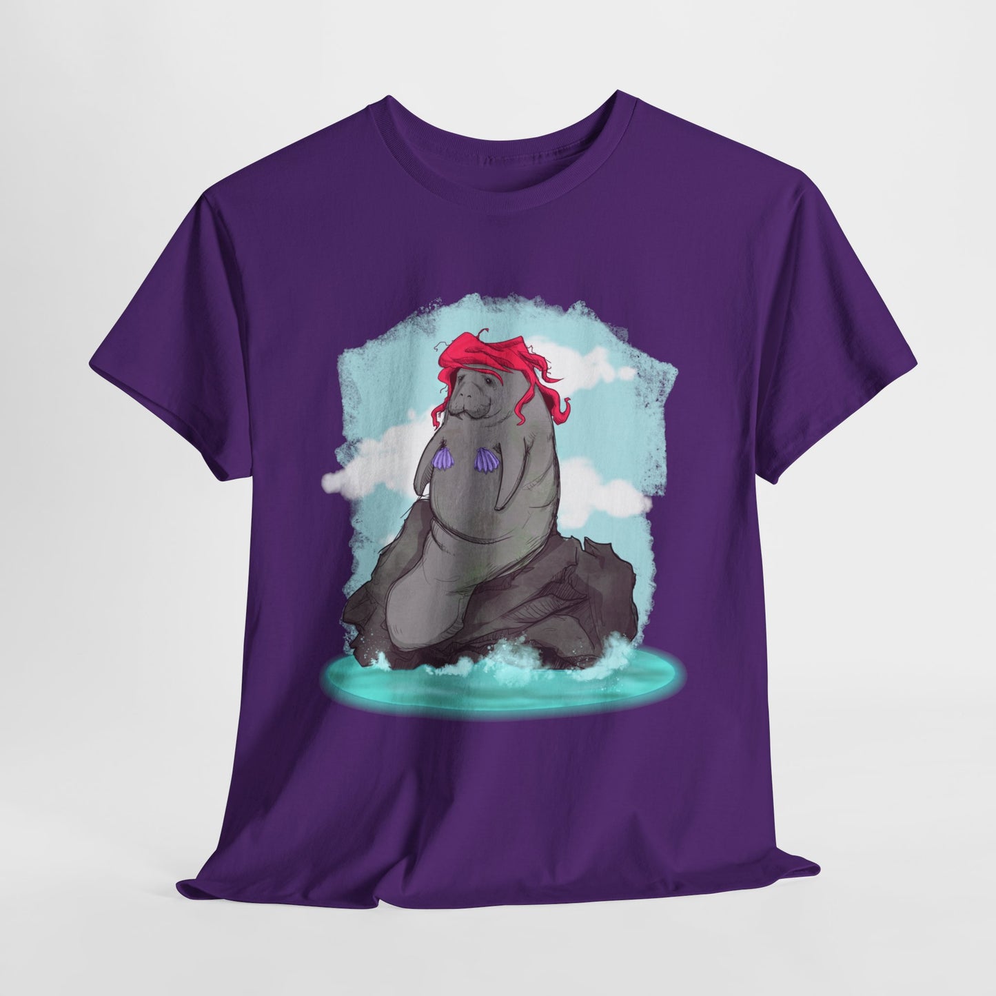 The Big Manatee Unisex Heavy Cotton Tee