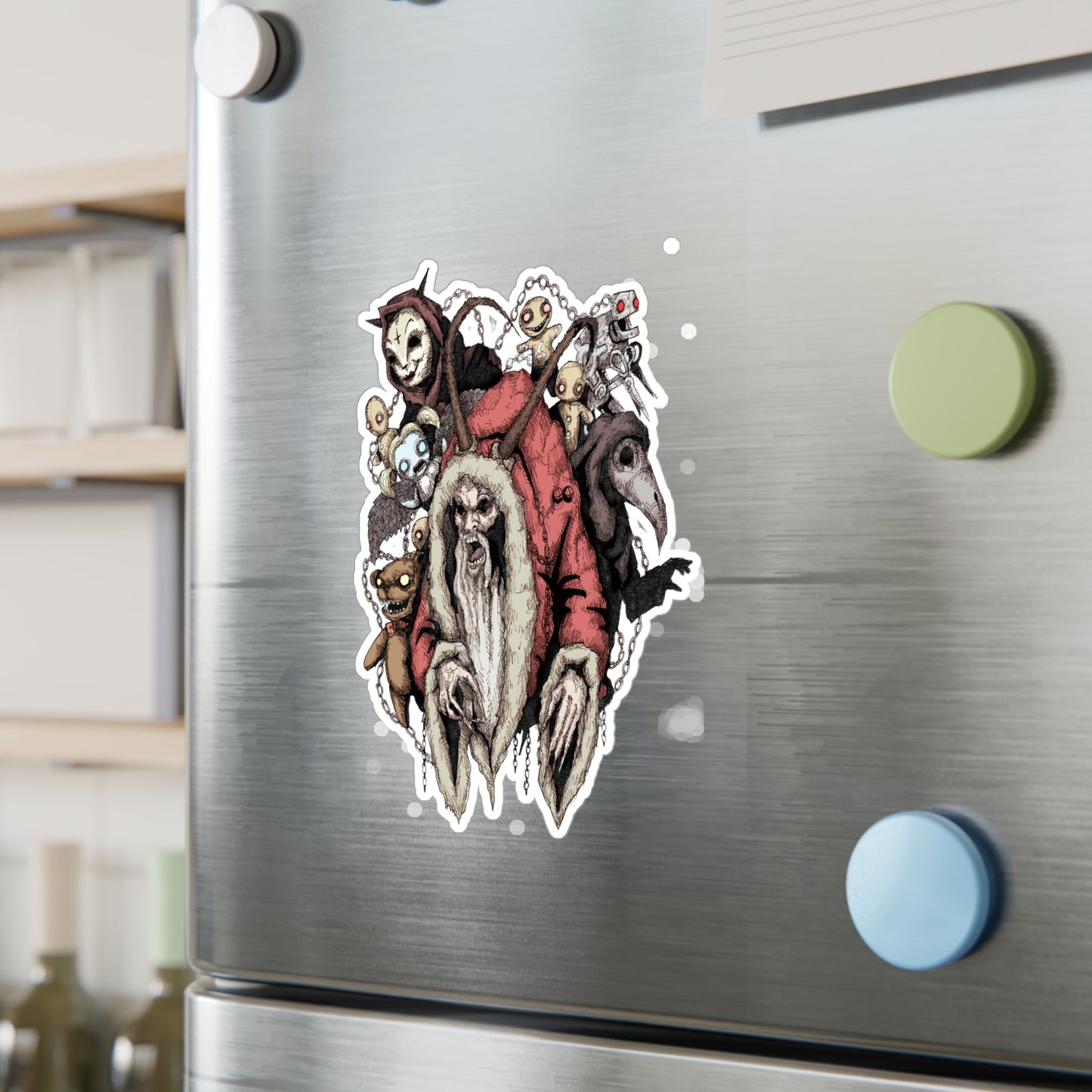 Krampus 2.0 Kiss-Cut Vinyl Decal