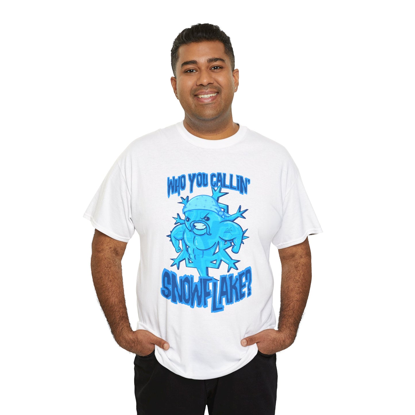 Tough Snowflake Unisex Heavy Cotton Tee