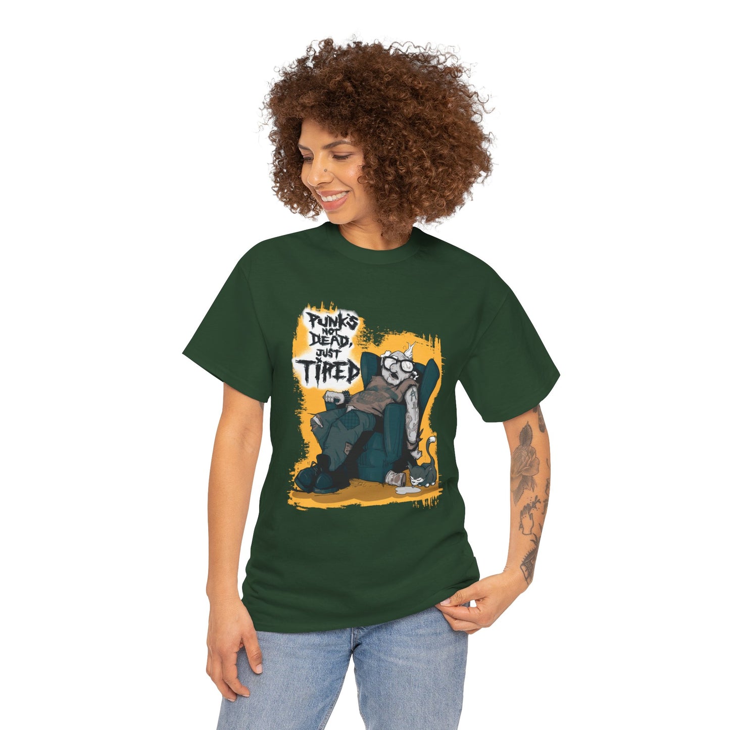 Old Punk Unisex Heavy Cotton Tee
