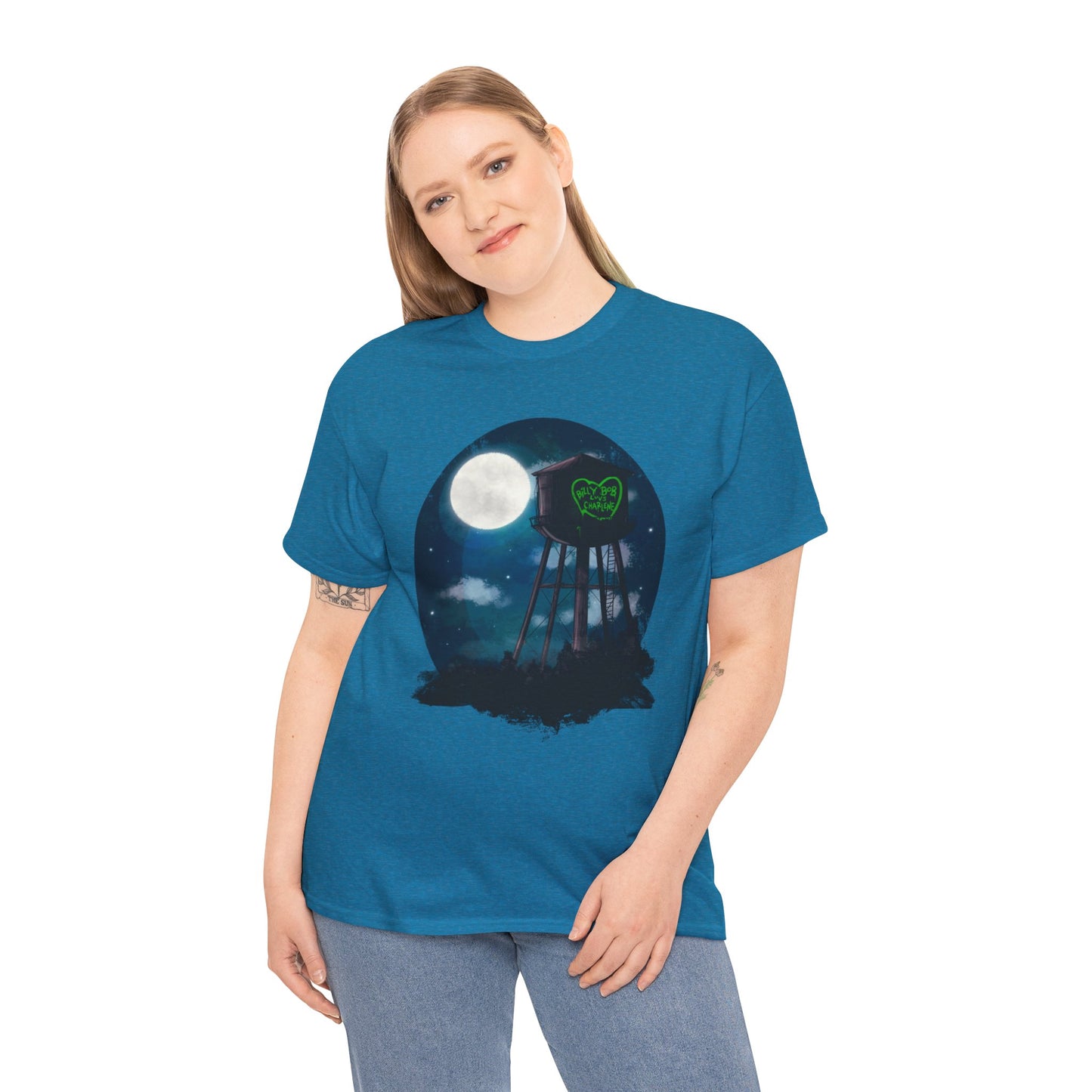 Billy Bob Loves Charlene Unisex Heavy Cotton Tee