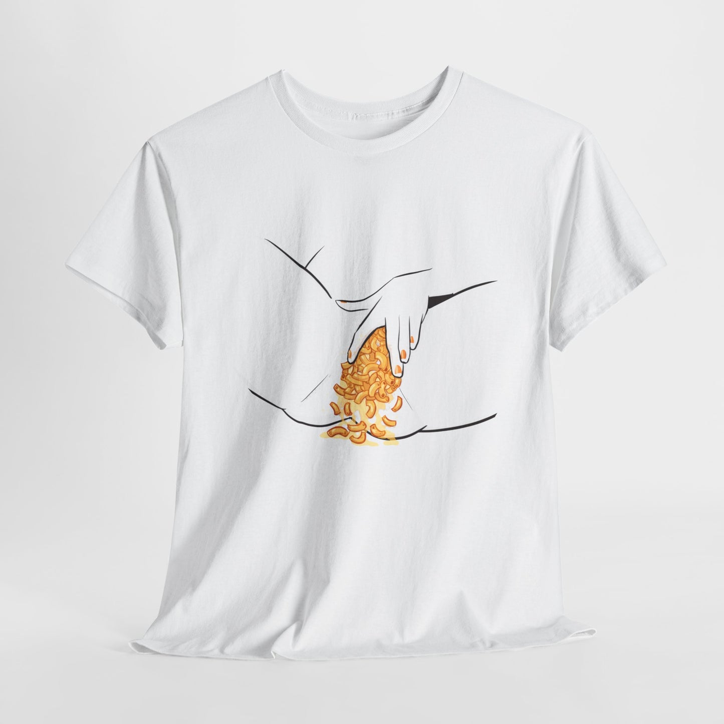 Mac N Cheese Unisex Heavy Cotton Tee