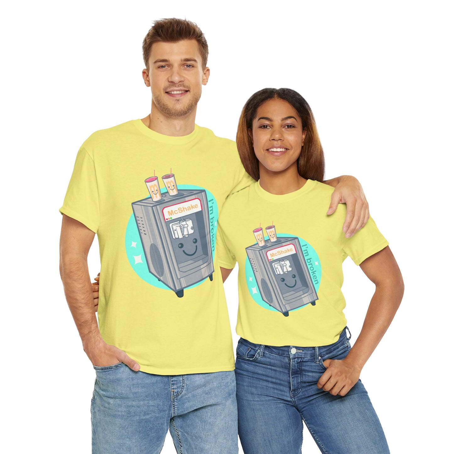 Shake Machine Unisex Heavy Cotton Tee