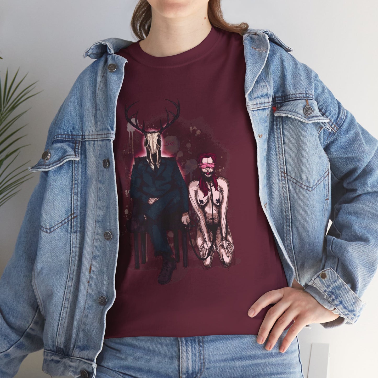 Deer Daddy Series 1: Sit Unisex Heavy Cotton Tee