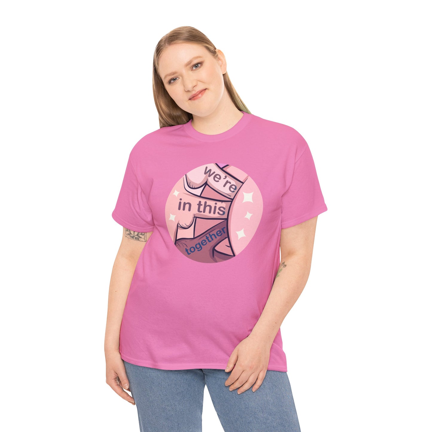 We're In This Together Unisex Heavy Cotton Tee