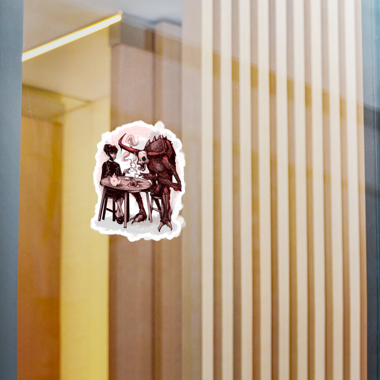 Demons For Breakfast Kiss-Cut Vinyl Decal