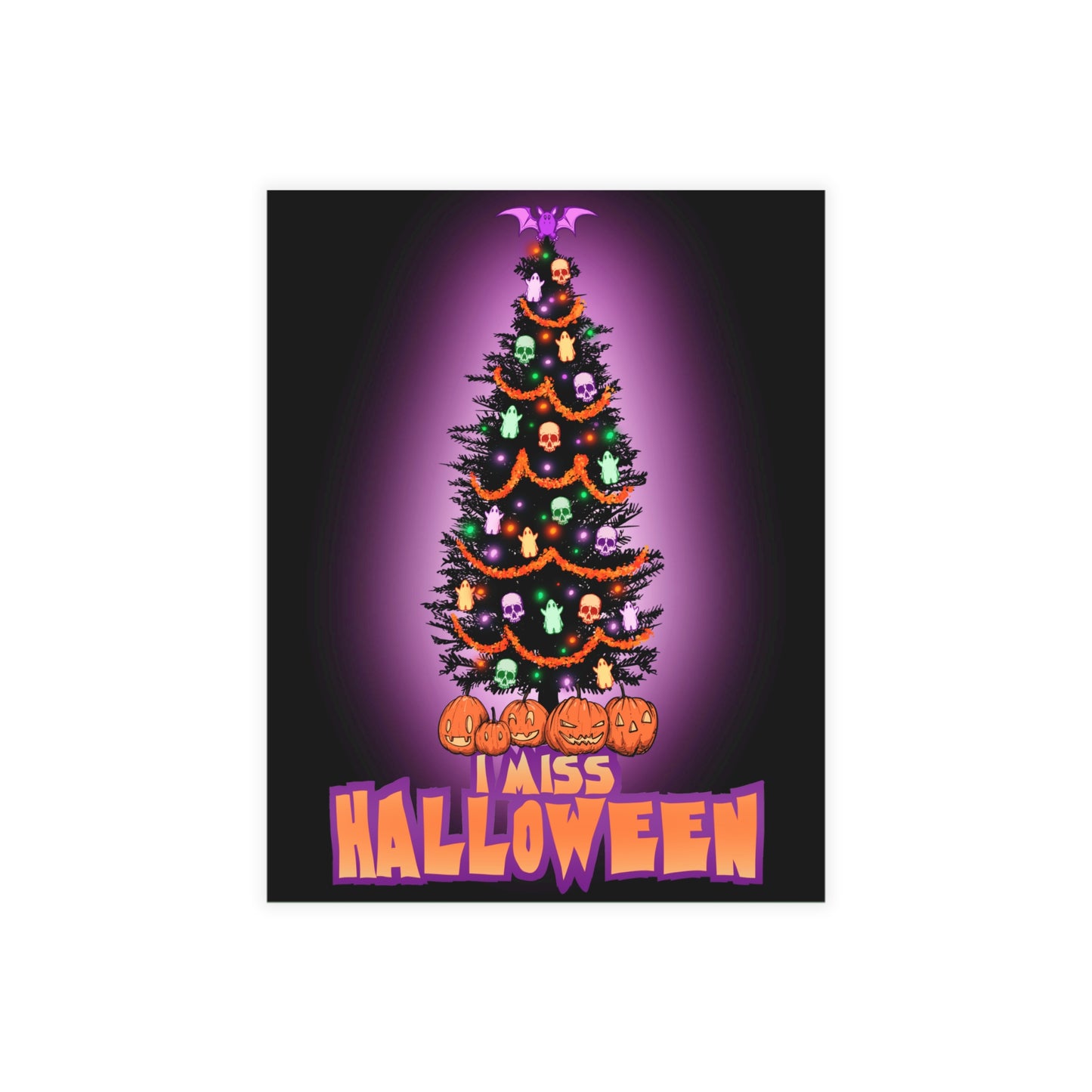 I Miss Halloween Greeting Card Bundles (10, 30, 50 pcs)