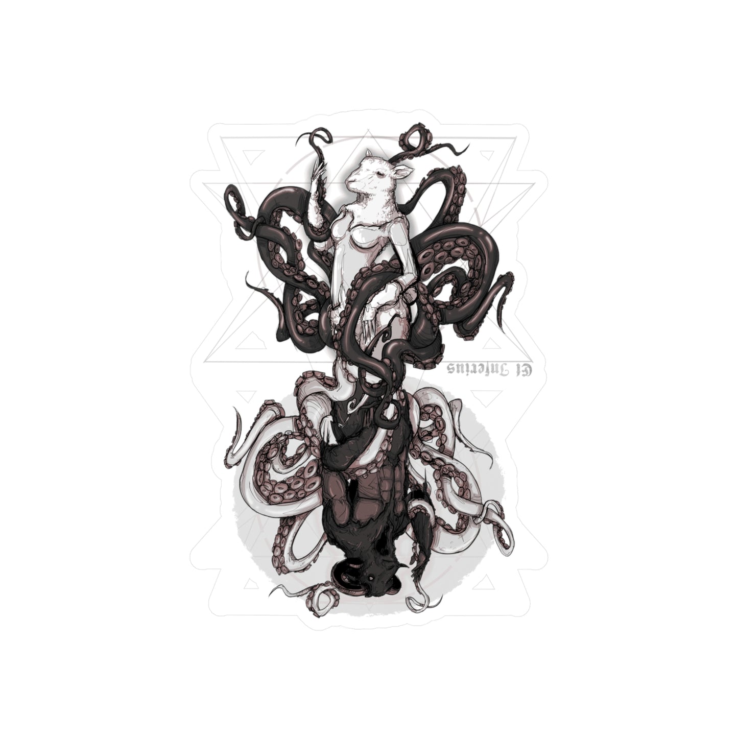 As Above So Below Octo-Ovis Kiss-Cut Vinyl Decal