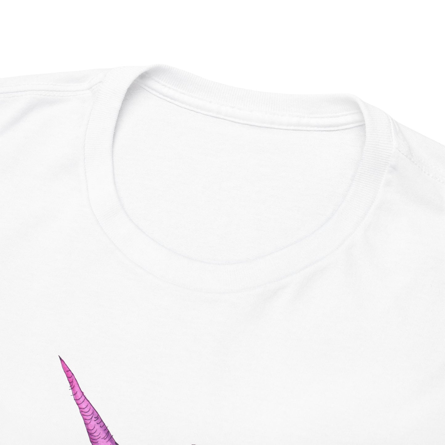 Unicorn Skull Unisex Heavy Cotton Tee