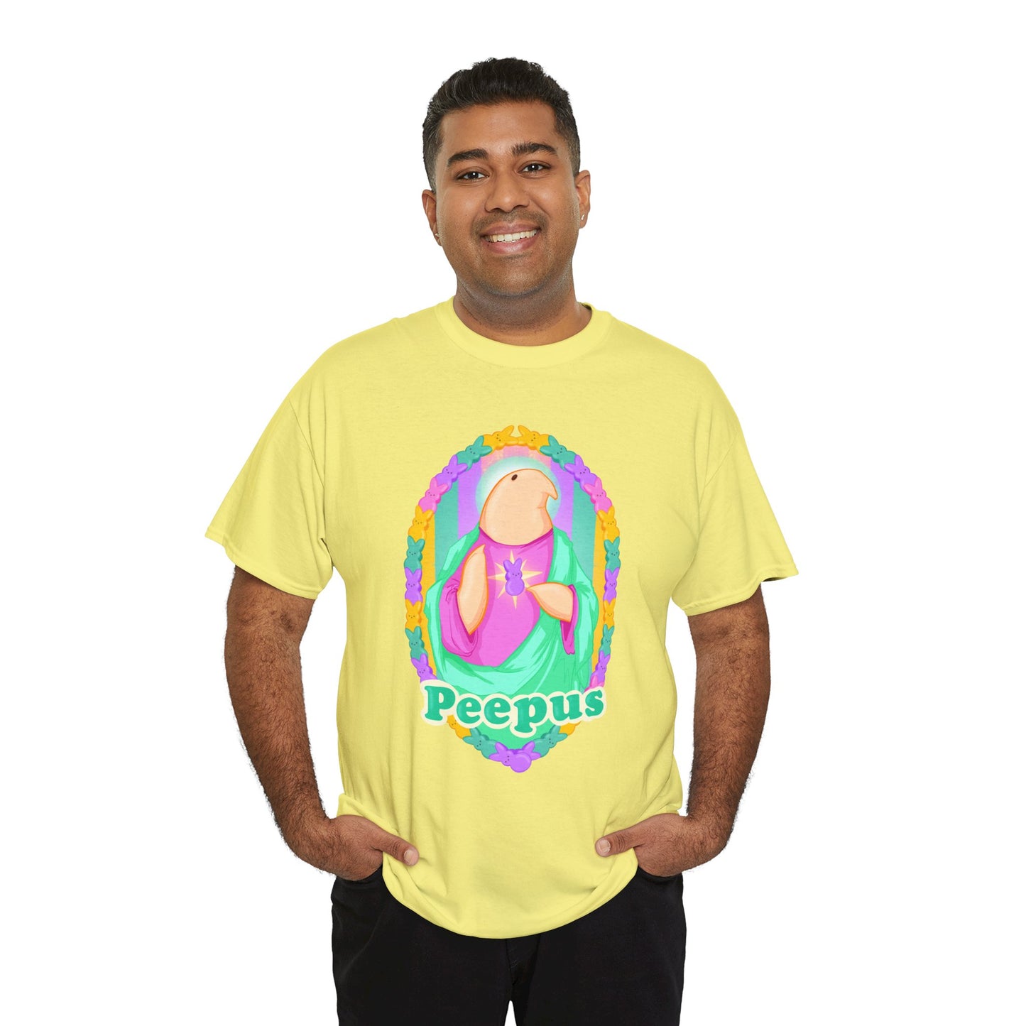 Peepus Unisex Heavy Cotton Tee