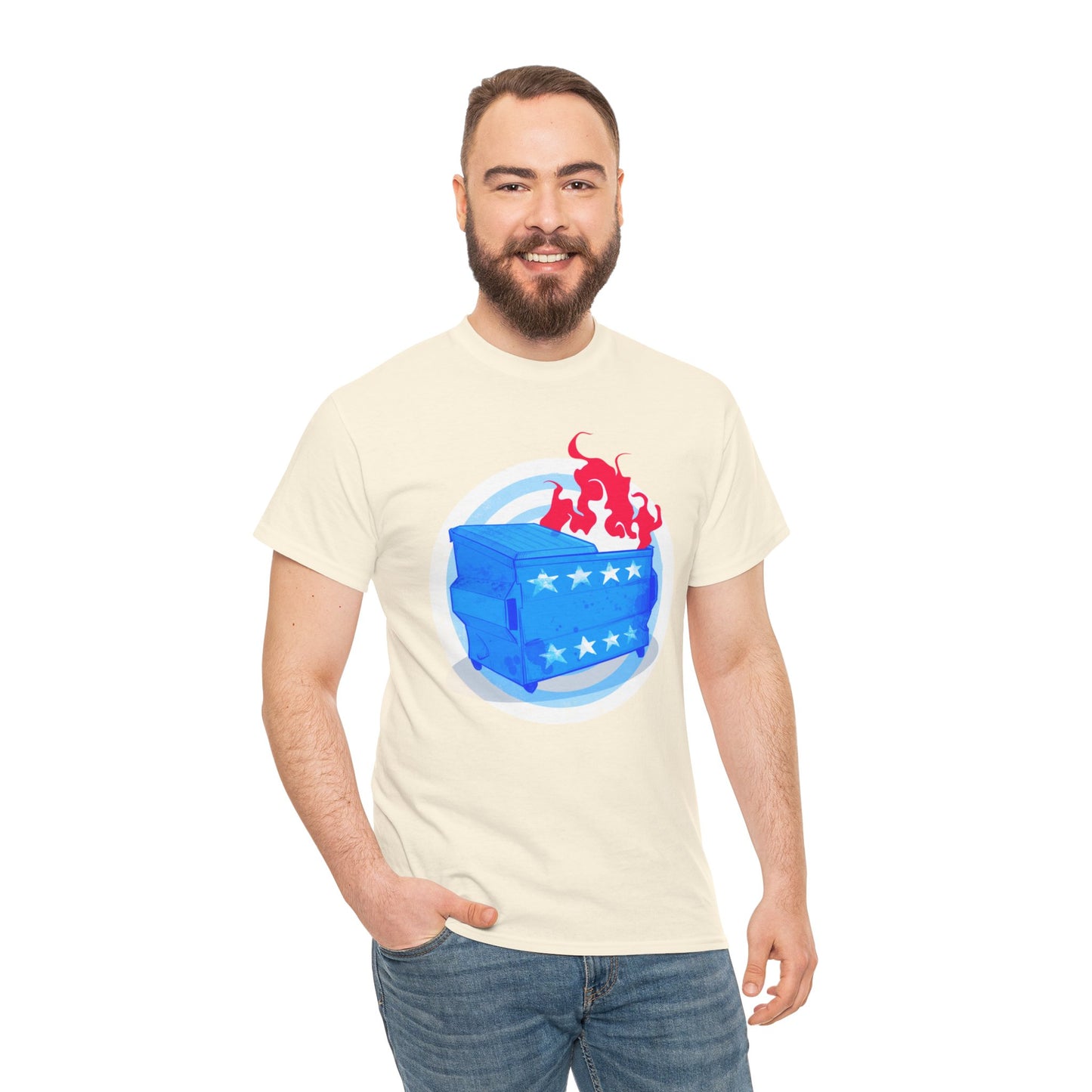 American Dumpster Firre Unisex Heavy Cotton Tee