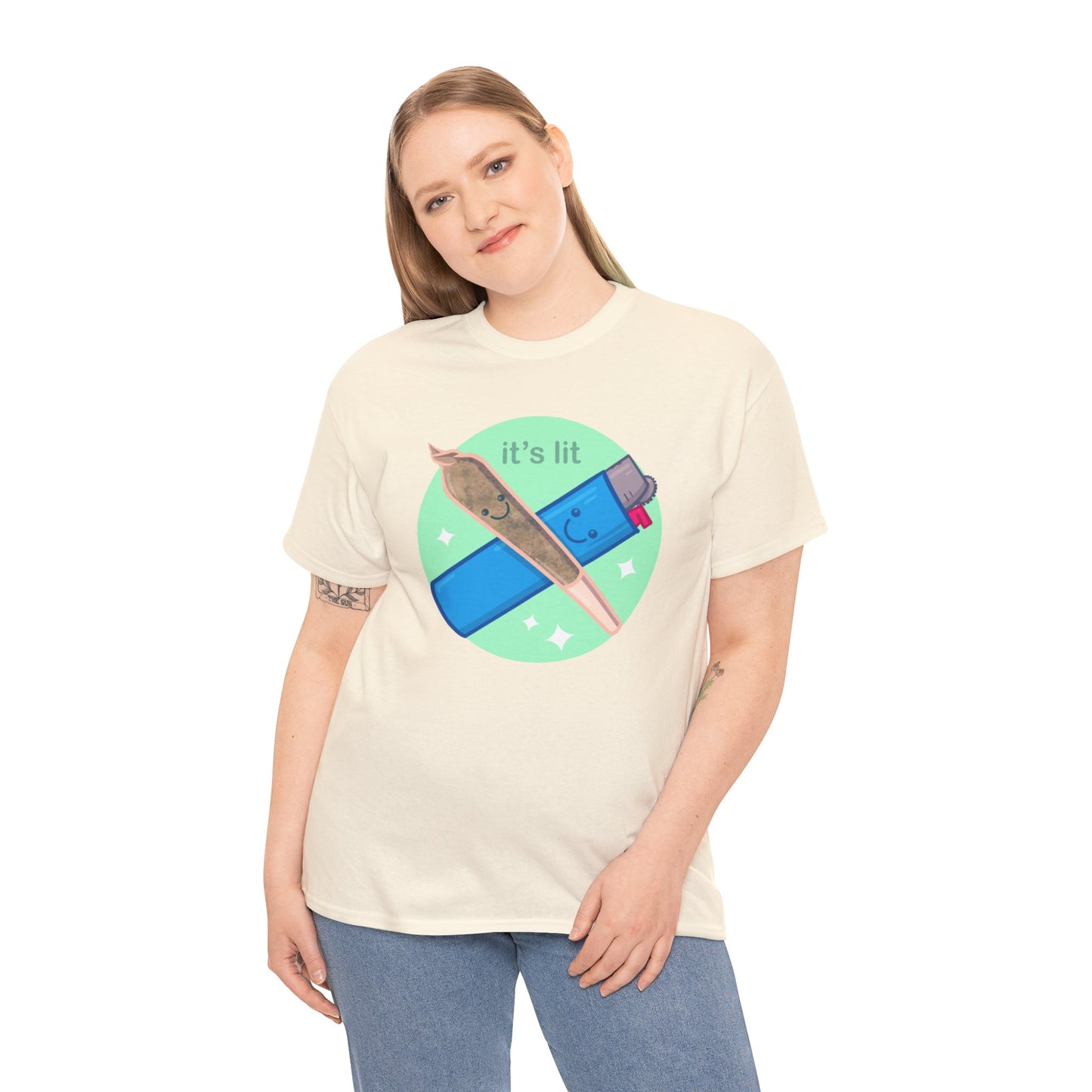It's Lit Unisex Heavy Cotton Tee